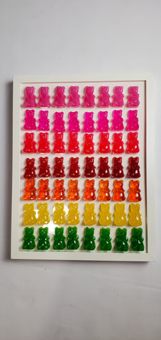 12x16 Gummy Bear Art
