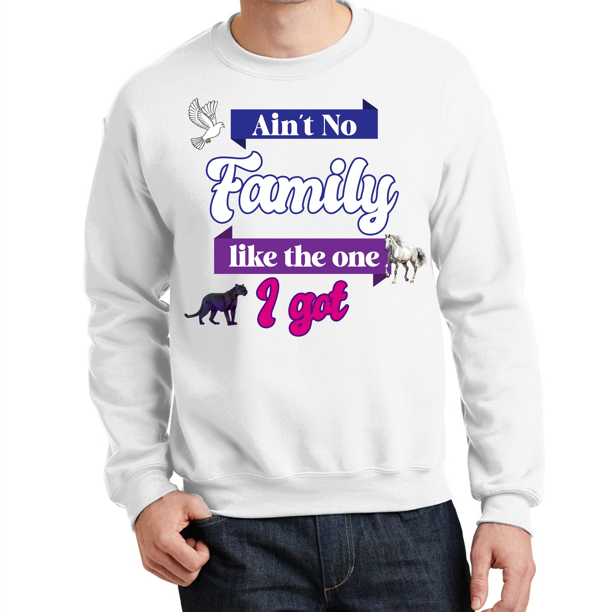 Ain't No Family Like The One I Got Sweatshirt - FIRM Family