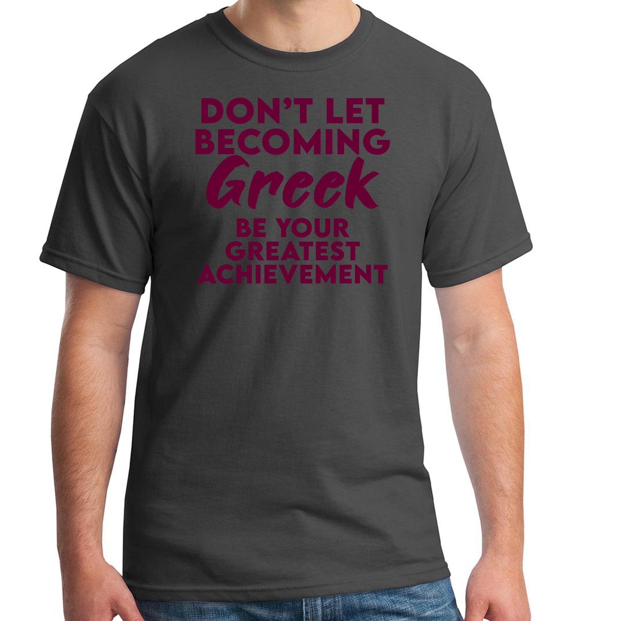Your Greatest Achievement | Gray & Burgundy