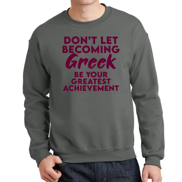 Your Greatest Achievement | Gray & Burgundy