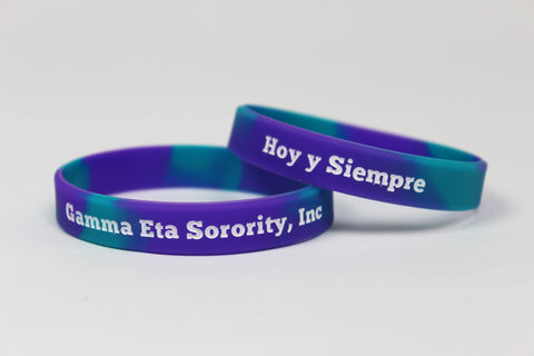 Gamma Eta Silicone Bracelet